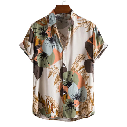 Aloha Collection: Autumn Bouquet Short Sleeve Shirt