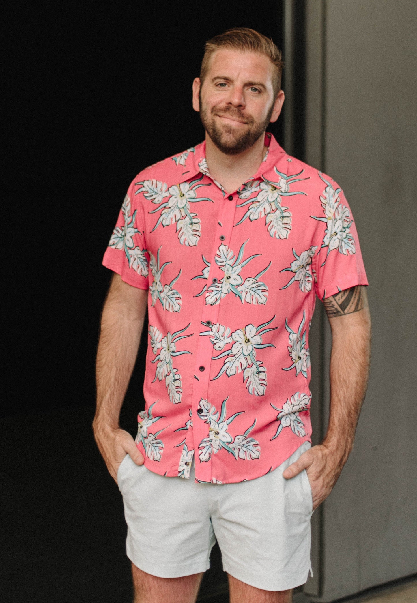 Aloha Collection: Island Vibe Short Sleeve Shirt-LAST ONE!