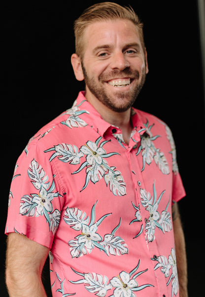 Aloha Collection: Island Vibe Short Sleeve Shirt-LAST ONE!