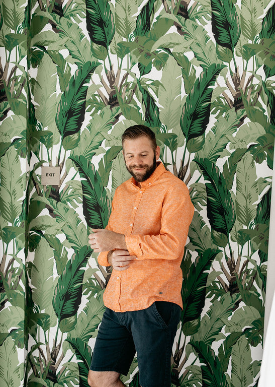 Men's 98 Coast Summer Linen Long Sleeve