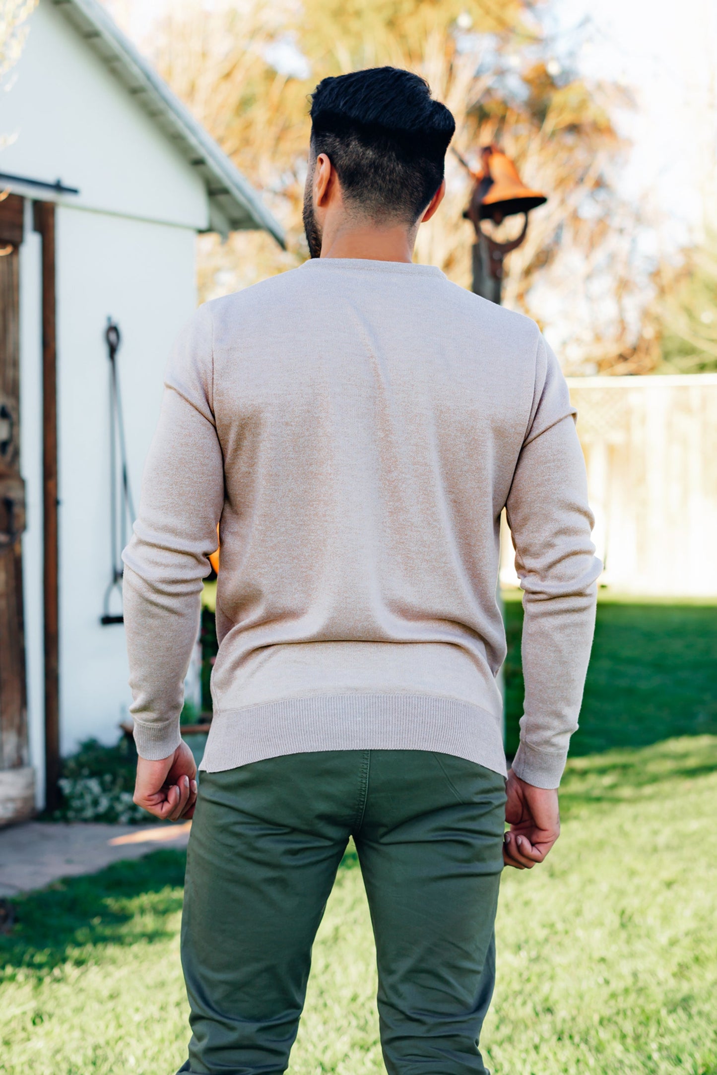 Soft Touch Chadwick V Neck Dress Sweater