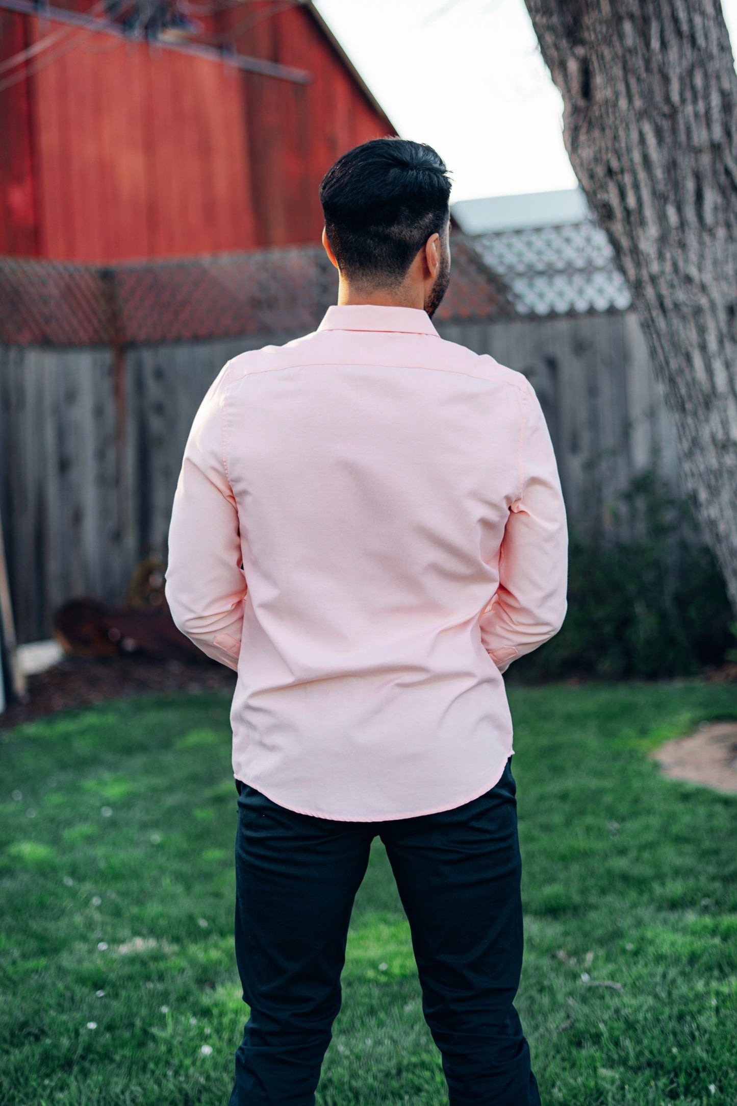 Men's Classic Long Sleeve Button Down Shirt