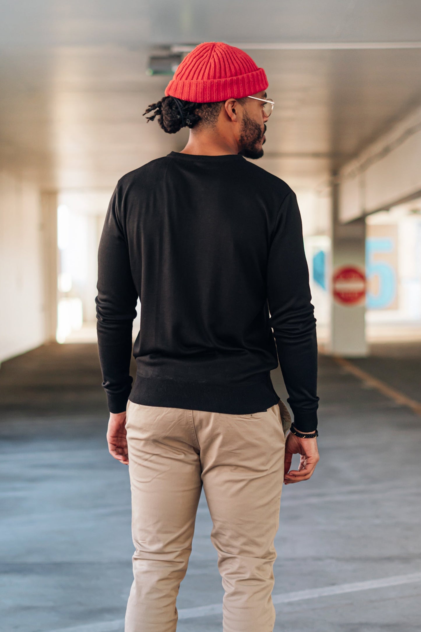 Soft Touch Chadwick V Neck Dress Sweater