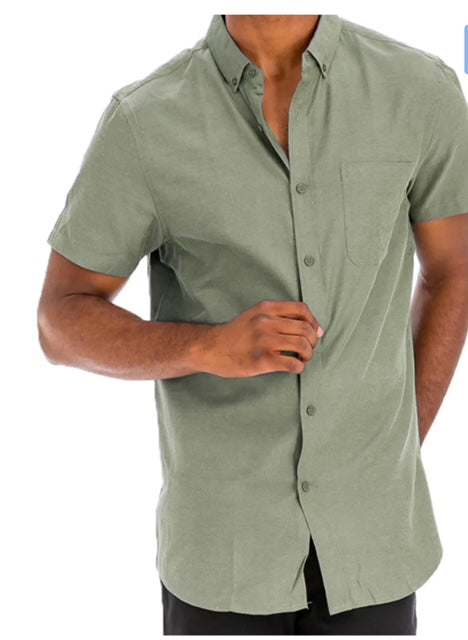 Men's Classic Short Sleeve Shirt- LAST ONE