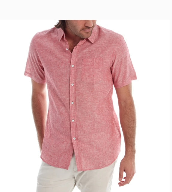 Men's Short Sleeve Button Down- The Kyle